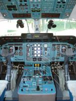 Pilot cabin of AN-140